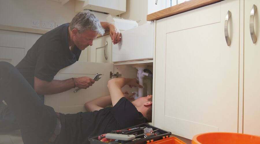 Professional burst pipe repair services in Red Rock, OK